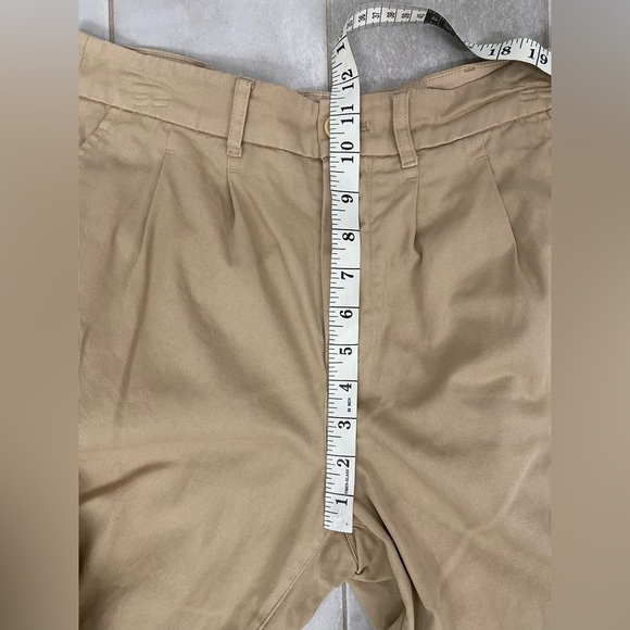 AYR Pleated Straight Leg Trouser Tan Size 4 - Picture 2 of 7